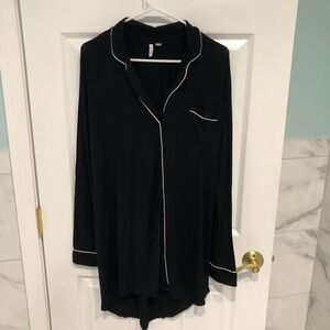 Nordstrom black sleep dress